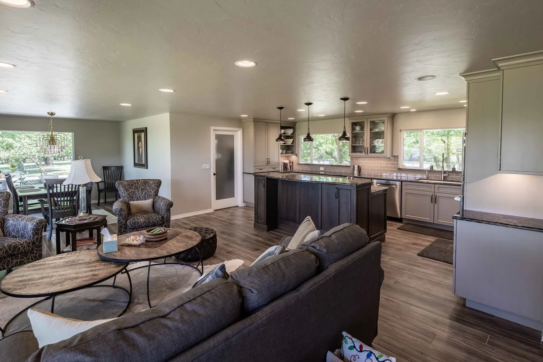 Closed Kitchen Gets an Open Concept kitchen remodel in Tri-Cities, WA