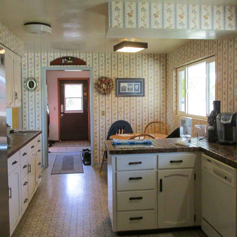 Closed Kitchen Gets an Open Concept before photo 1