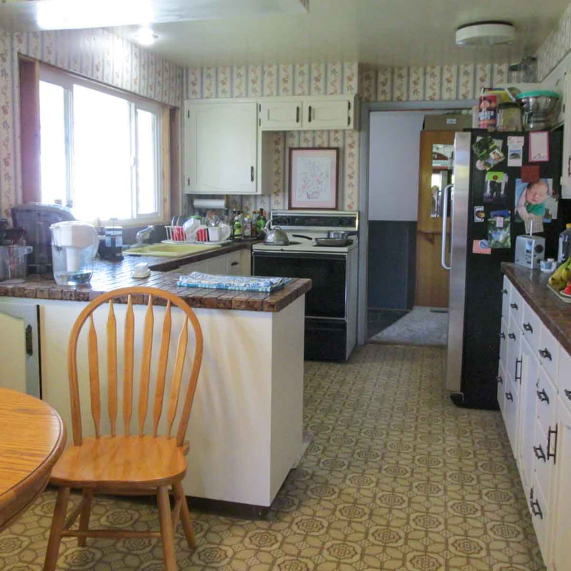 Closed Kitchen Gets an Open Concept before photo 3