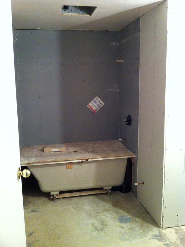 Richland Ranch House Bath in-progress photo 7