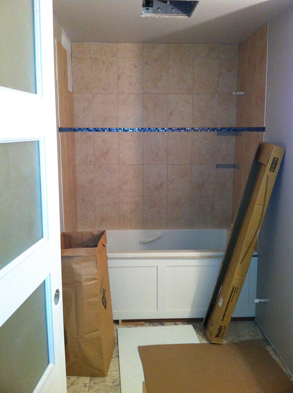 Richland Ranch House Bath in-progress photo 8