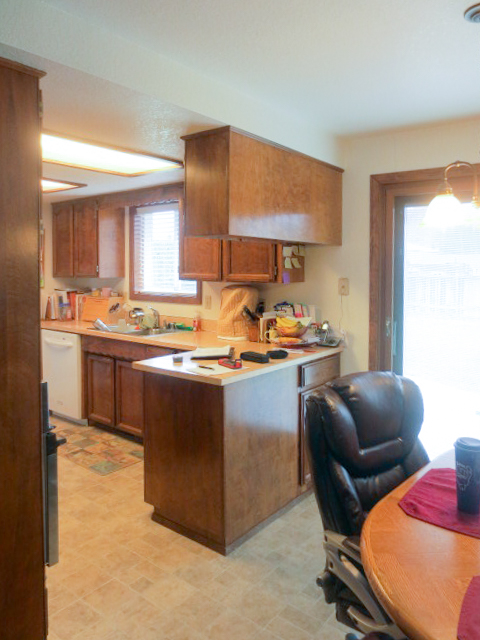 Small Kitchen Goes Big before photo 1