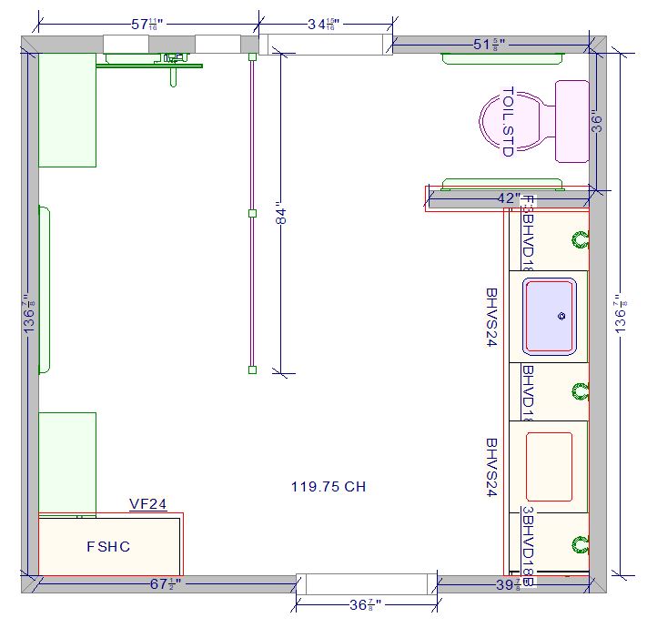 Townhouse Bath Update plan 2